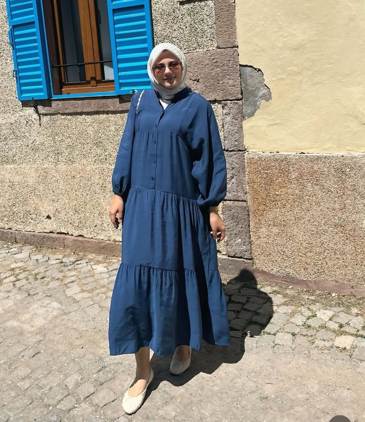 Tensel düz katleya lacivert