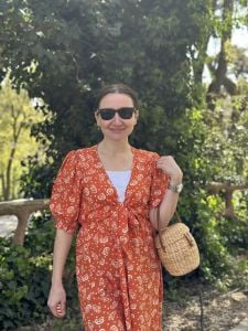 Yasmin Elbise turuncu