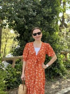 Yasmin Elbise turuncu
