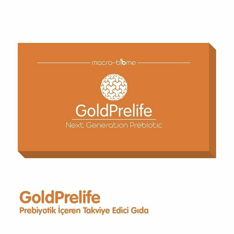 Macro Biome GoldPrelife Prebiyotikli Gıda 30 Saşe