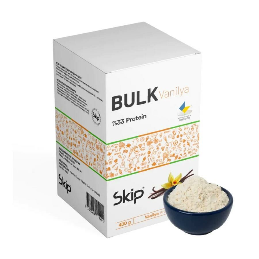 Skip Bulk Vanilyalı Protein Tozu 400g