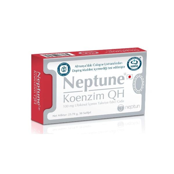 Neptune Koenzim QH (Ubikinol) 100mg 30 Kapsül