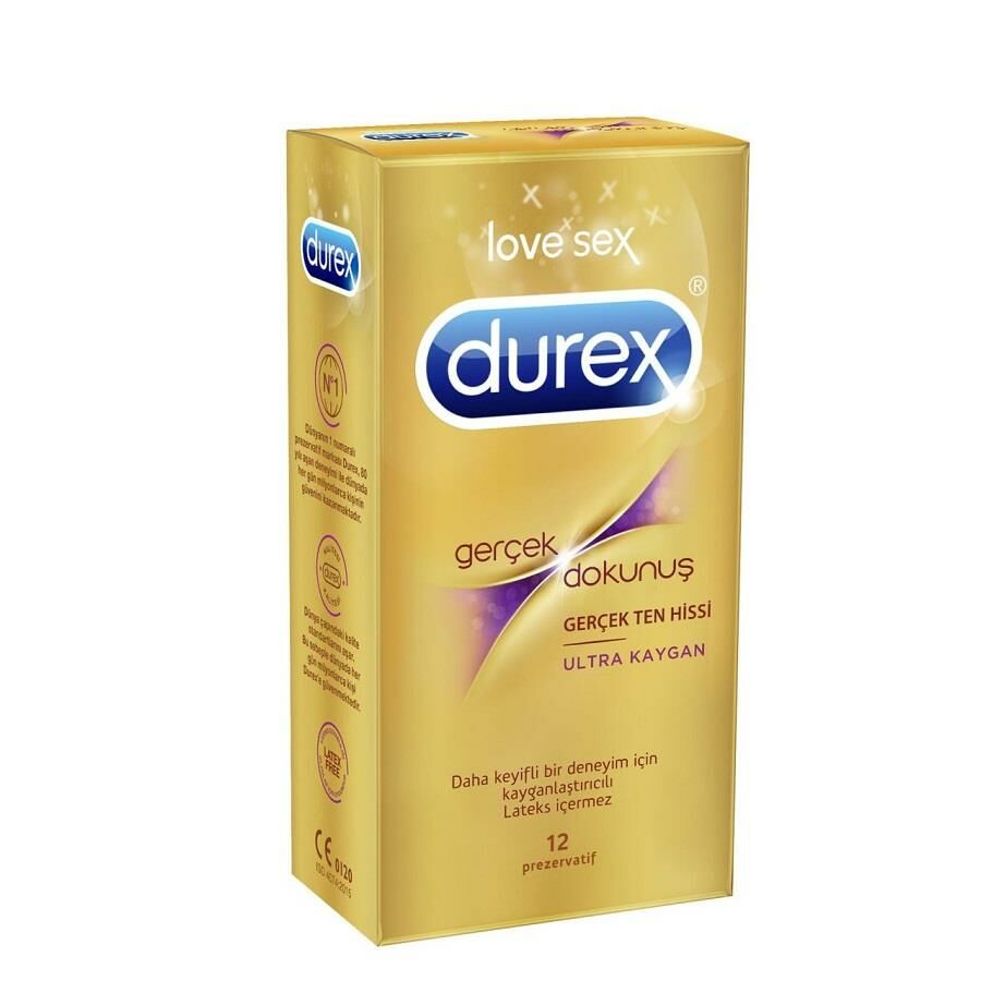 Durex Gerçek Dokunuş Prezervatif 12 Li