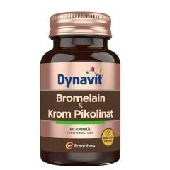 Dynavit Bromelain Krom Pikolinat 60 Kapsül