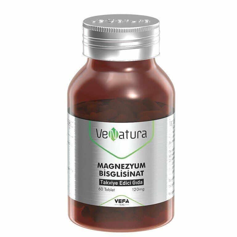 ​Venatura Magnezyum Bisglisinat 120mg 60 Tablet