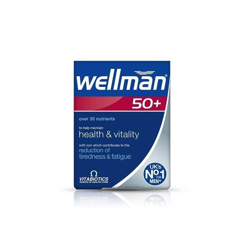 Vitabiotics Wellman 50+ Tablet 30lu