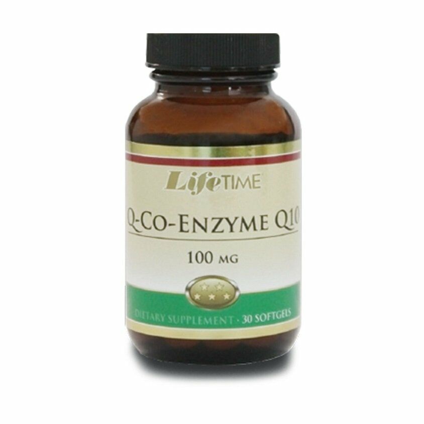 Life Time Q-Co-Enzyme Q10 100 mg 30 Softgels