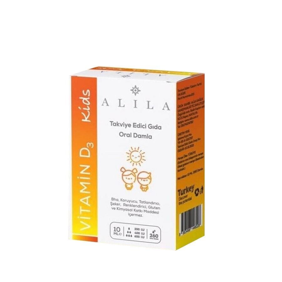 Alila KIDS Vitamin D3 Damla 10 ml