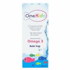 Omekido Omega 3 Balık Yağı 150 Ml Şeftali Ve Mango