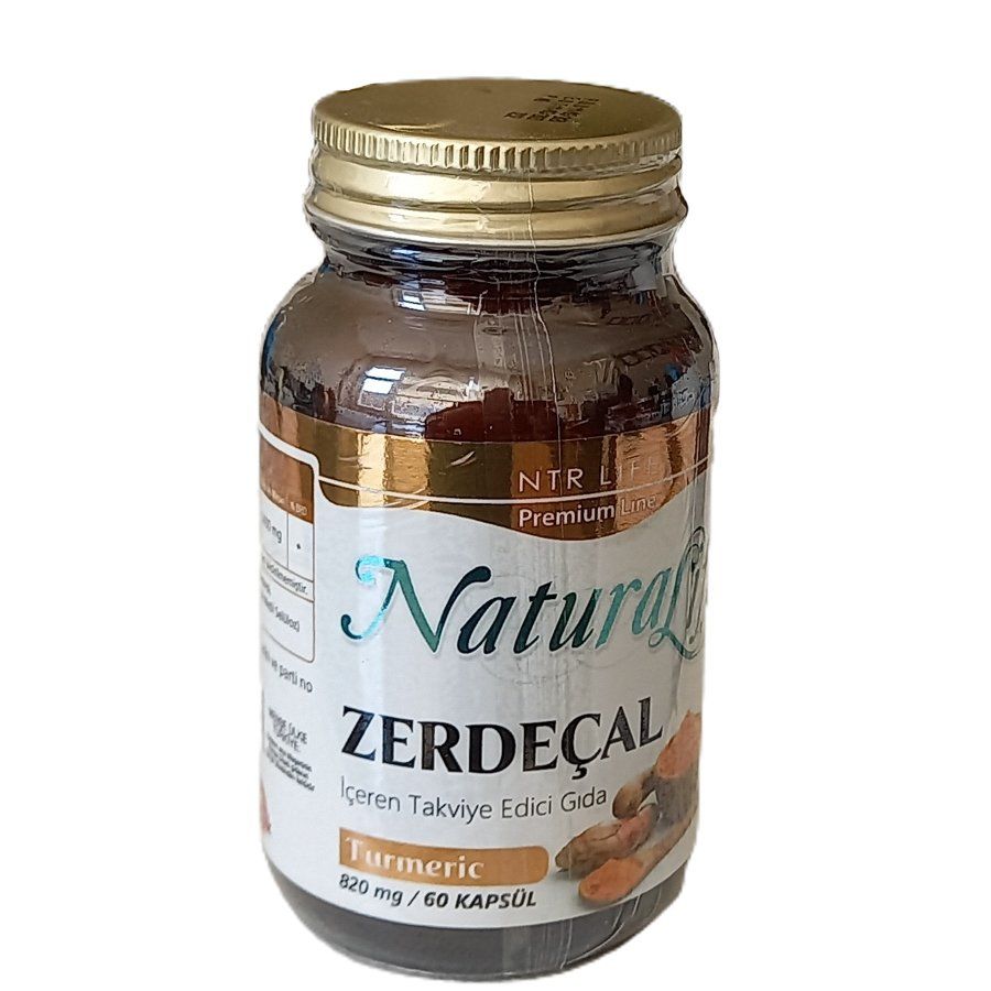 Natura Life Turmeric - Zerdeçal 60 Kapsül