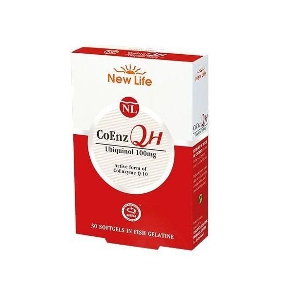 New Life CoEnzQH Ubiquinol 100mg 30 Kapsül