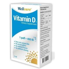 Wellcare Vitamin D3 400 IU 5 ml Sprey