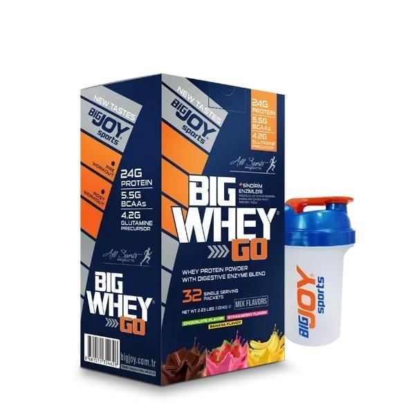 Bigjoy Sports BIGWHEYGO Whey Protein Mix Aroma 32 Servis