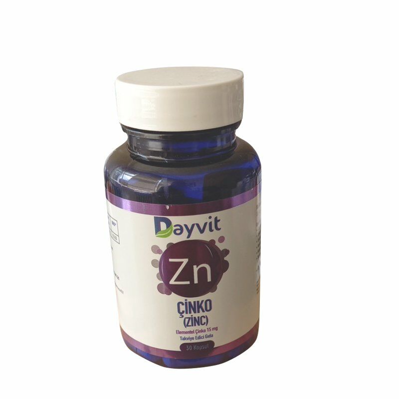 Dayvit ZN Çinko (Zinc) 15 MG 30 Kapsül