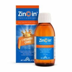 Zinc In - Zinc-In Vitamin C ve Çinko içeren 150ml Şurup