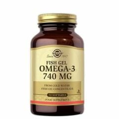 Solgar Fish Gel Omega-3 740mg Softgel Kapsül 50 li