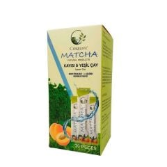 Matcha Kayısı ve Yeşilçay 20 Adet