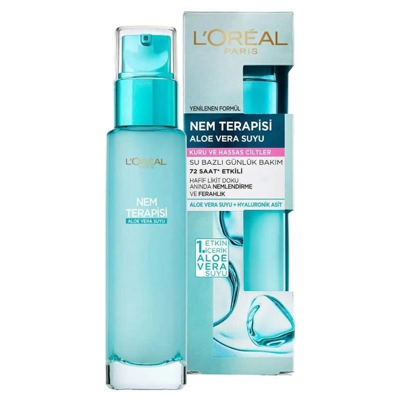 Loreal Paris Nem Terapisi Aloe Vera Suyu 70ml - Kuru ve Hassas