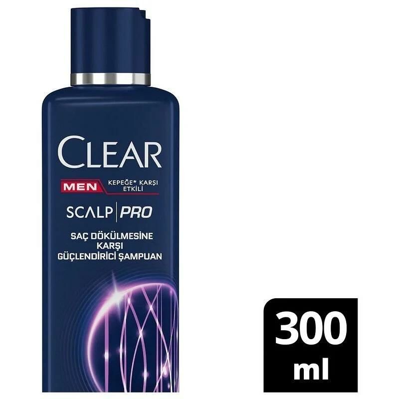 Clear Men Scalp Pro Şampuan Saç Dökülmesine ve Kepeğe Karşı 300 Ml