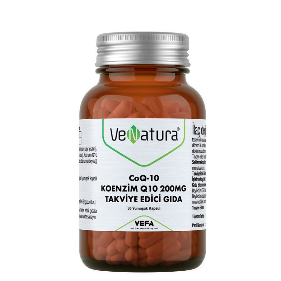 Venatura CoQ-10 Koenzim Q10 200mg 30 Kapsül