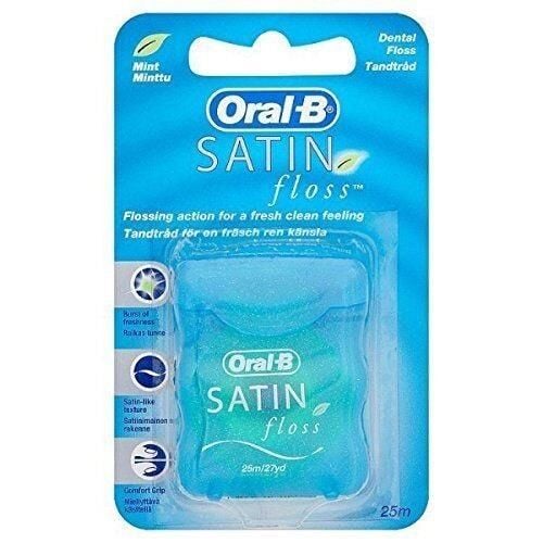 Oral-B Mint Flavoured Satin Floss Diş İpi 25 m