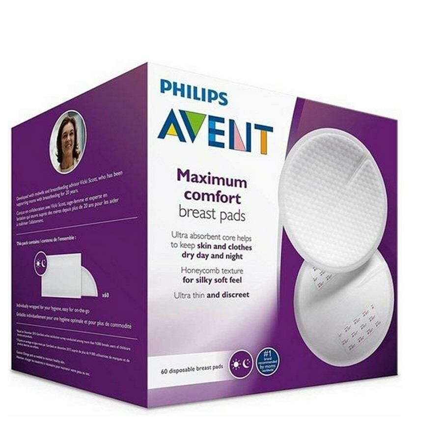 Avent Tek Kullanımlık Göğüs Pedi 60 lı