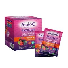 Suda Vitamin C Sambucus Wilderberry 20 Saşe