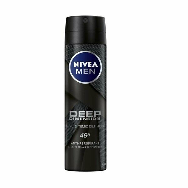 Nivea Men Deep Deo Sprey - Erkek Deodorantı 150ml