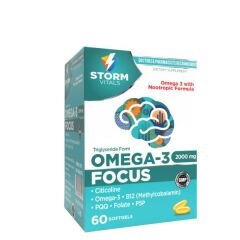 Storm Vitals Omega-3 Focus 60 Kapsül