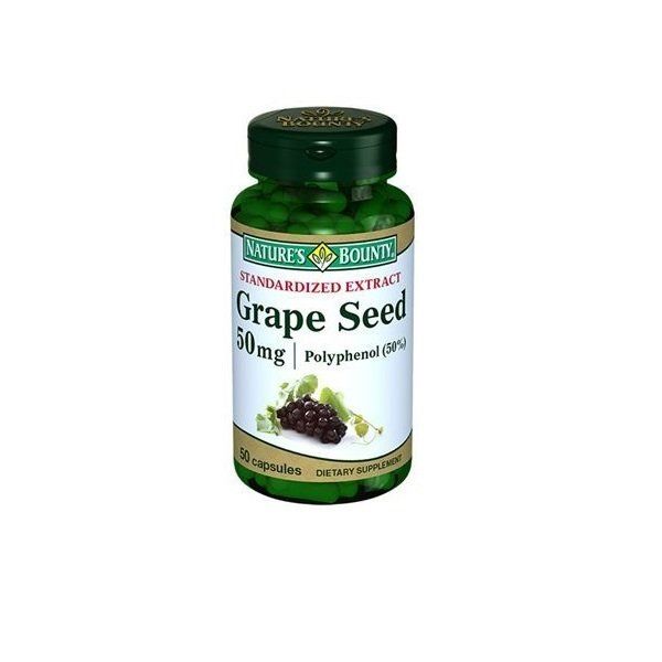 Nature's Bounty Grape Seed Extract 50 mg 50 Kapsül