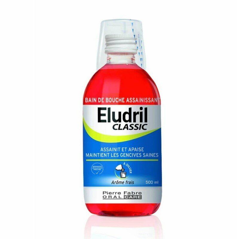 Eludril Care Antibakteriyel Ağız Çalkalama Suyu 500ml