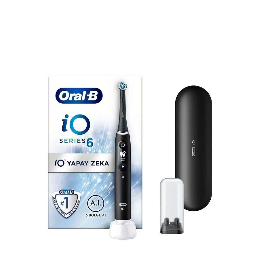 Oral-B iO 6 Şarjlı Diş Fırçası - Siyah