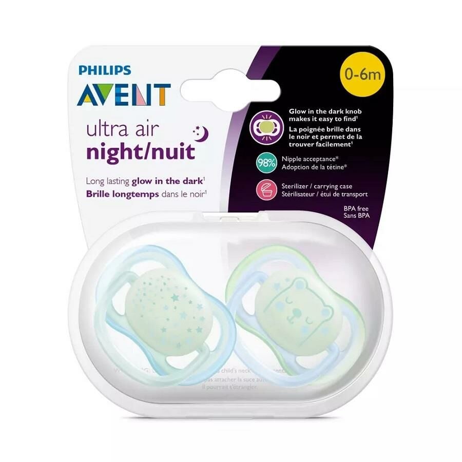 Avent 37611 0-6 m Ultra Air Karanlıkta Parlar - Erkek