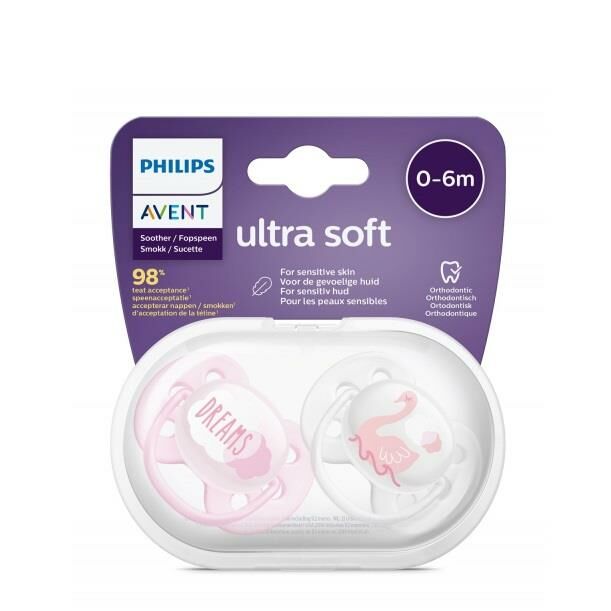 Avent 22202 Ultra Soft Emzik 0-6 Ay - Kız