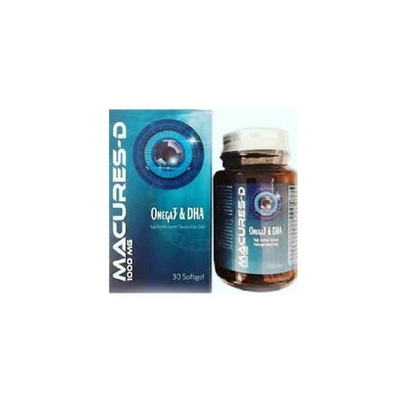 Macures-D Omega 3 & DHA 30 Softgel