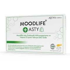 Moodlife Asty Probiyotik D Vitamin 30 Kapsül