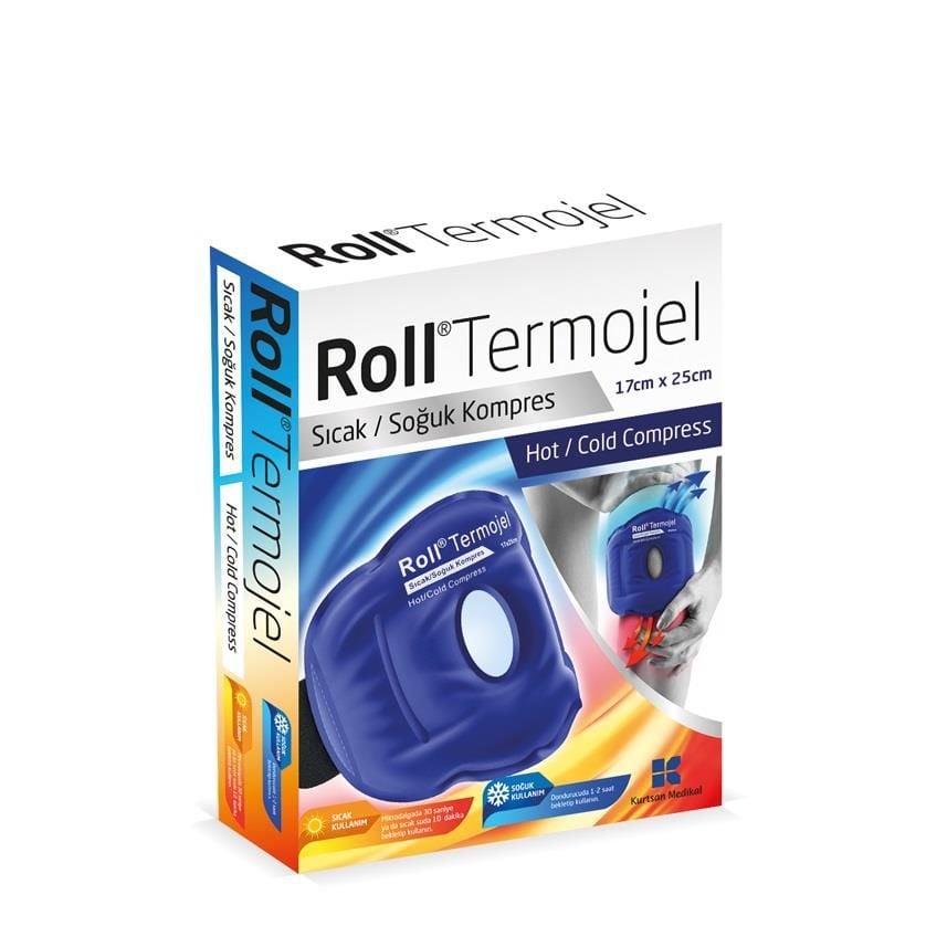 Roll Termojel Sıcak Soğuk Kompres Dizlik 17x25cm