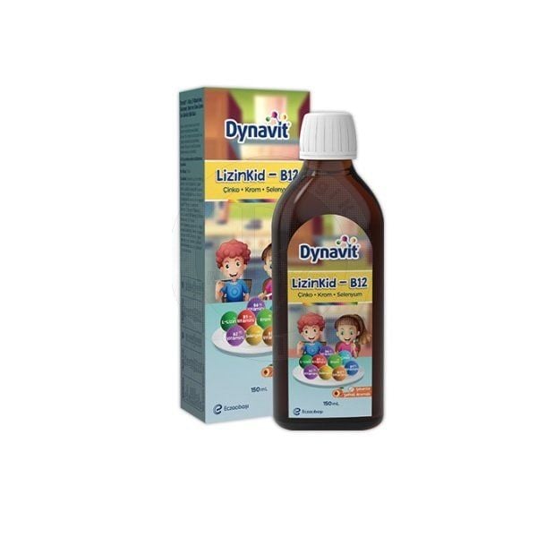 Dynavit Lizinkid-B12 Çinko Şurup 150ml