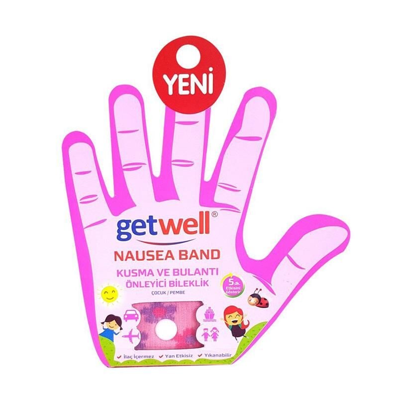 Getwell Nausea Band Kusma Ve Bulantı Karşıtı Bileklik KIZ