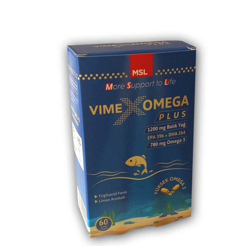 MSL Vimex Omega Plus Kapsül 60lı