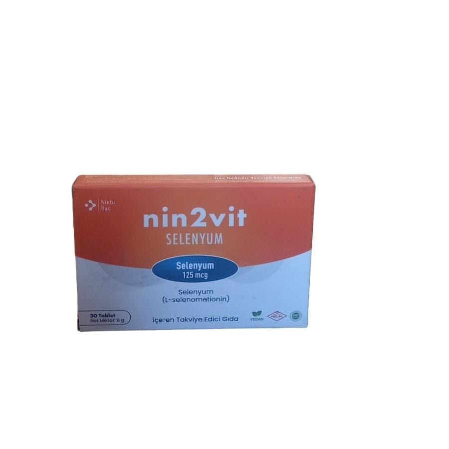 Nin2Vit Selenyum 125mcg 30 Tablet