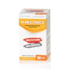 N-Multimics Multivitamin ve Mineral 30 Kapsül