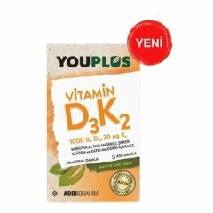 YouPlus Vitamin D3K2 Oral Sprey 20ml