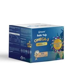 Pearlvit Balık Yağı Omega-3 içeren Flakon 15li