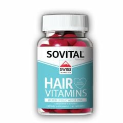 Sovital Hair Vegan Gummy Saç Vitamini 60 lı