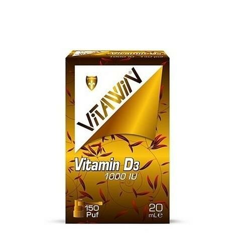 Vitawin Vit D 1000IU Vitamin D Spray - Damla