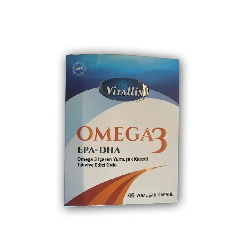 Vitallin Omega 3 Yumuşak 45 Kapsül