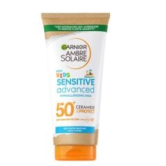 Garnier Ambre Solaire Kids Sensitive Advanced SPF 50+ Çocuk Güneş Koruyucu 175ml