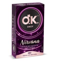 Okey Nirvana Prezervatif 10 Adet