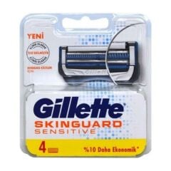 Gillette Skinguard Sensitive Yedek Tıraş Bıçağı 4'lü